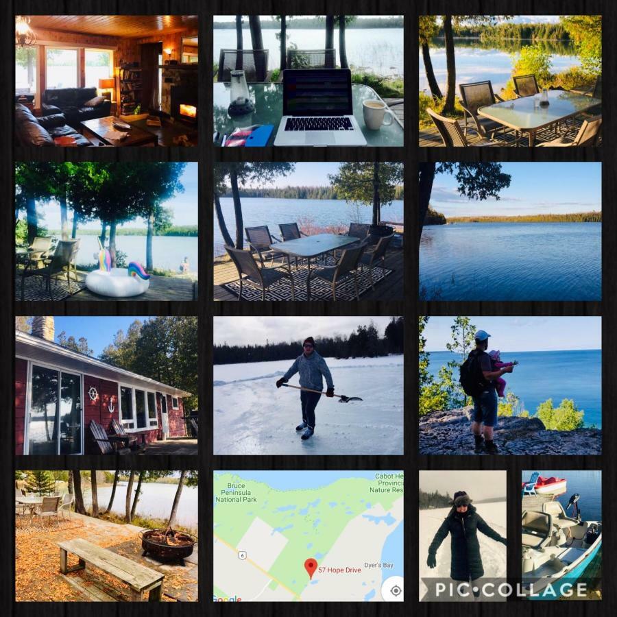 Lakefront Hope Lodge Miller Lake Kültér fotó